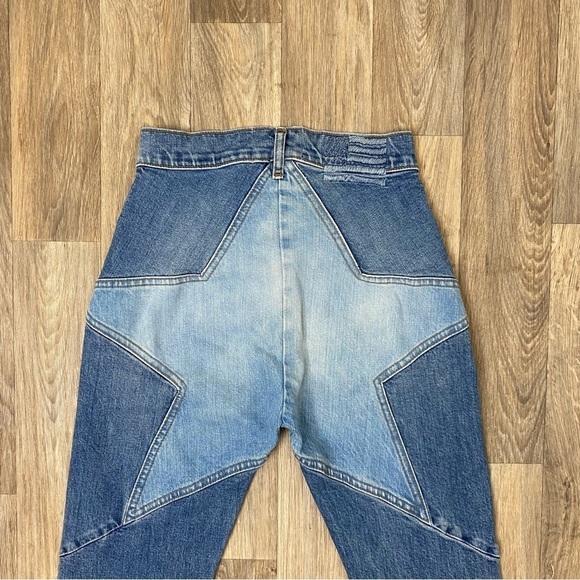 REVICE Venus Stargazer Patchwork Star Jeans Made in the USA 🇺🇸 Womens size 25 - Picture 9 of 12
